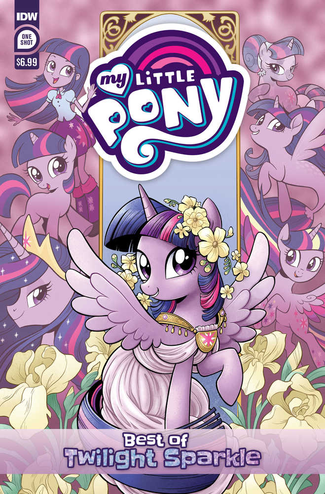 My Little Pony Best Of Twilight Sparkle Cover A Hickey - Comics - Image - Pop Weasel