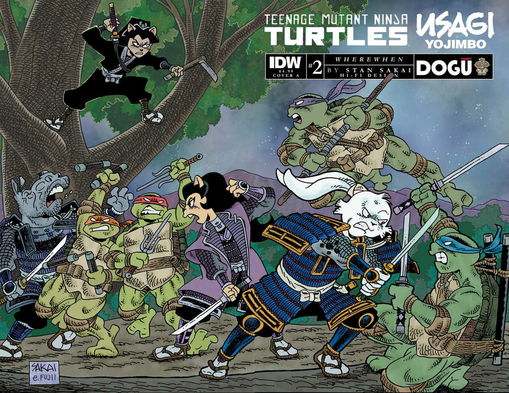 Teenage Mutant Ninja Turtles Usagi Yojimbo Wherewhen - Comics - Image - Pop Weasel