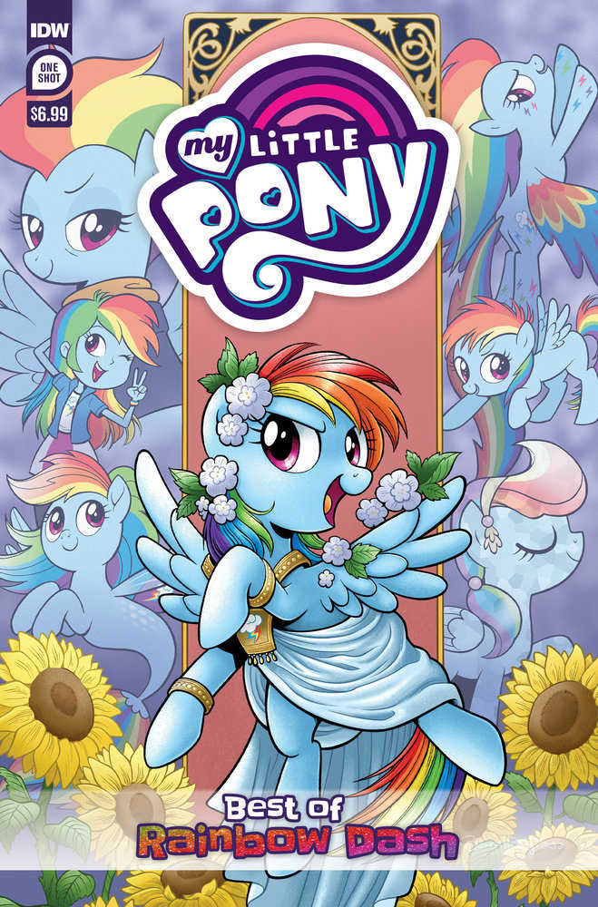 My Little Pony: Best Of Rainbow Dash Cover A (Hickey) - Comics - Image - Pop Weasel