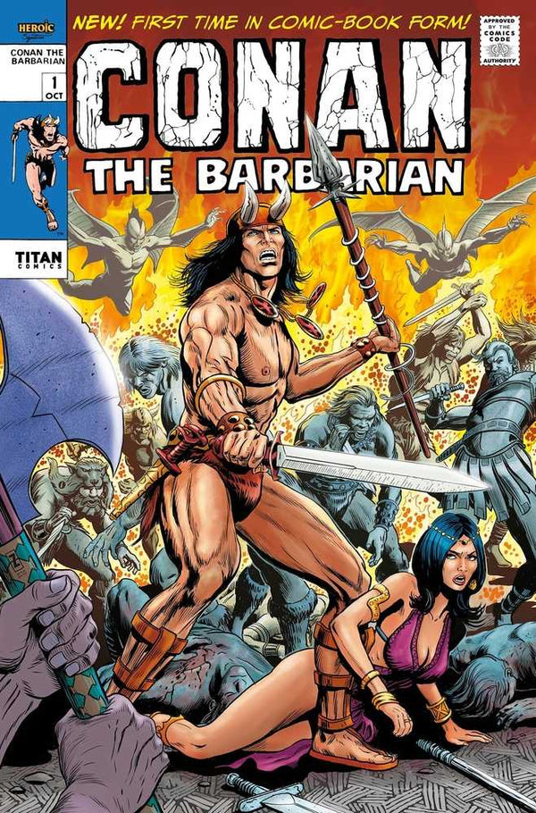 Conan the Barbarian #1 Cover D Zircher Retro (Mature)