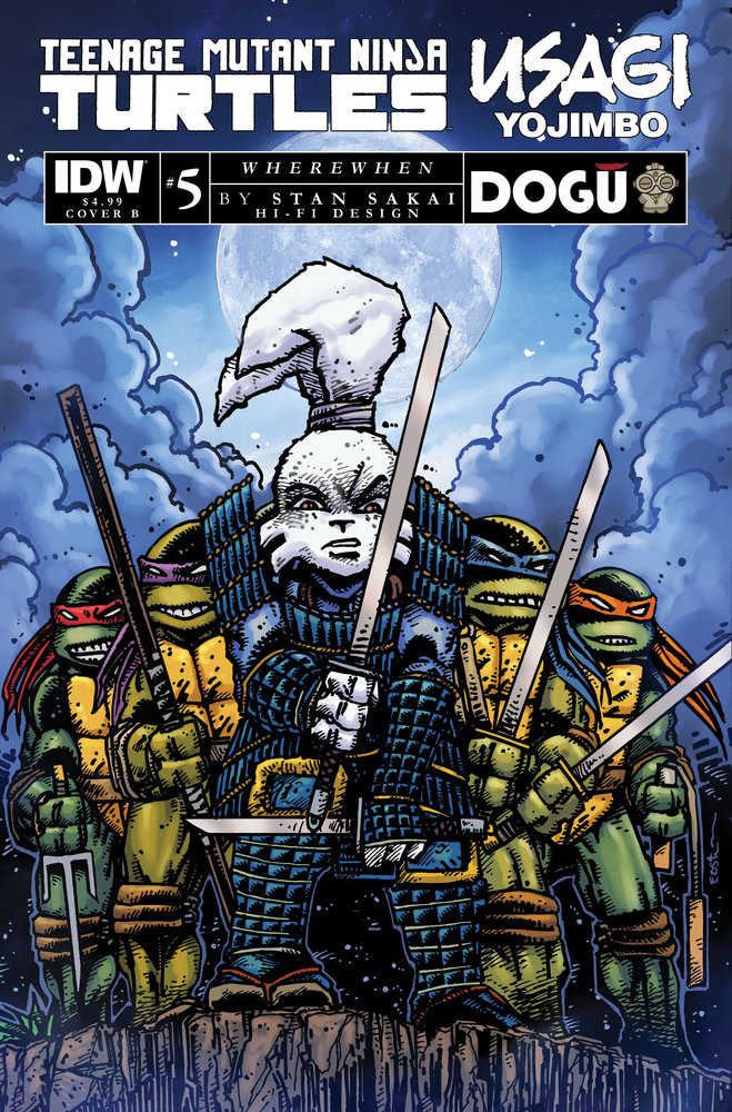 Teenage Mutant Ninja Turtles/Usagi Yojimbo: Wherewhen - Comics - Image - Pop Weasel