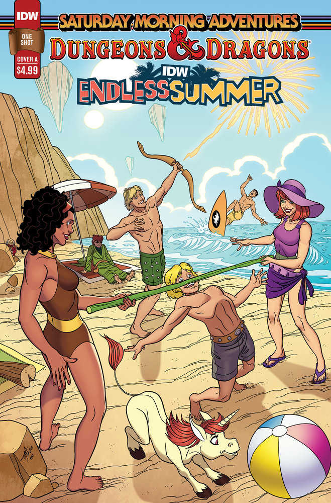 Idw Endless Summer--Dungeons & Dragons: Saturday Morning Adventures Cover A (Levins) - Comics - Image - Pop Weasel