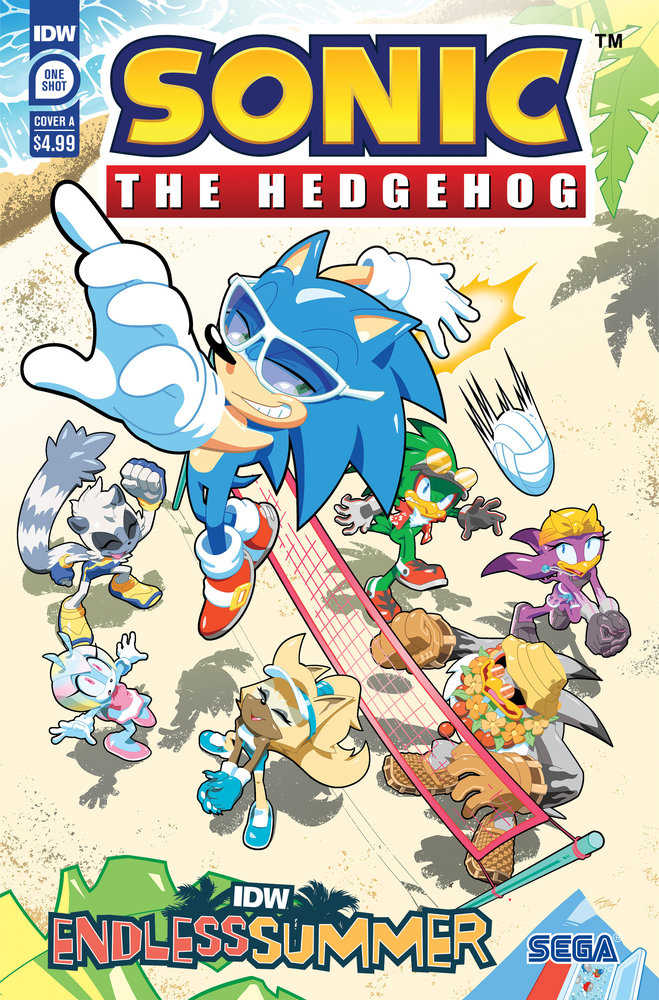 Idw Endless Summer--Sonic The Hedgehog Cover A (Yardley) - Comics - Image - Pop Weasel