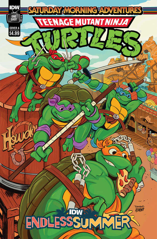 Idw Endless Summer--Teenage Mutant Ninja Turtles: Saturday Morning Adventures Cover A (Tango) - Comics - Image - Pop Weasel