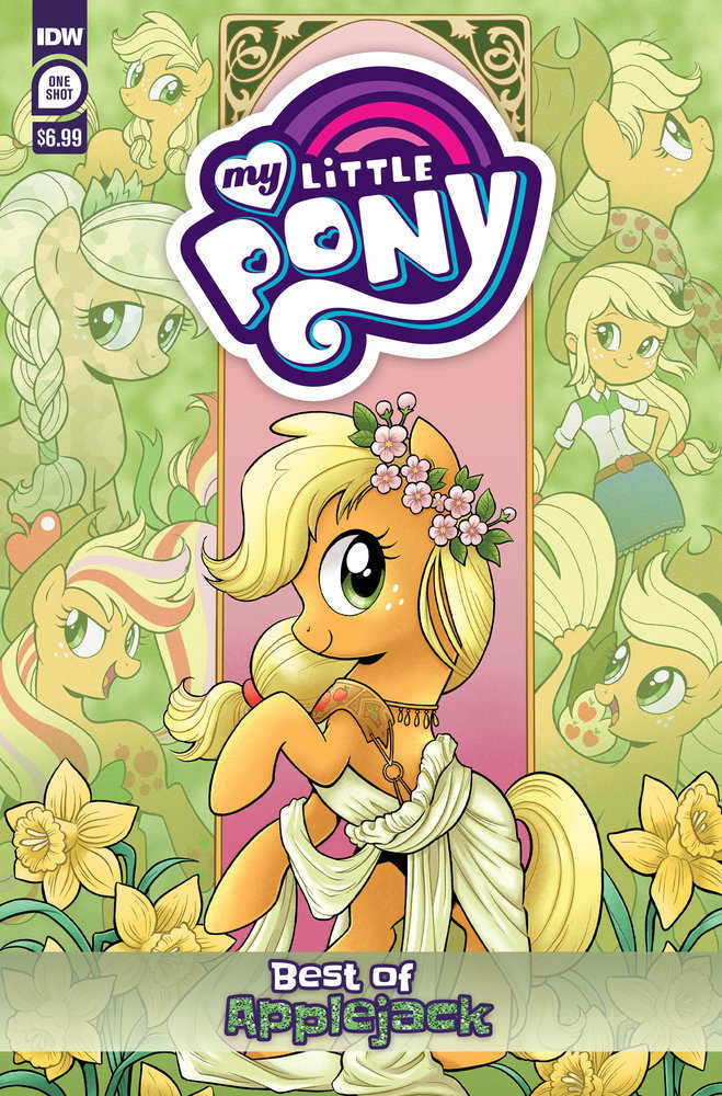 My Little Pony: Best Of Applejack Cover A (Hickey) - Comics - Image - Pop Weasel