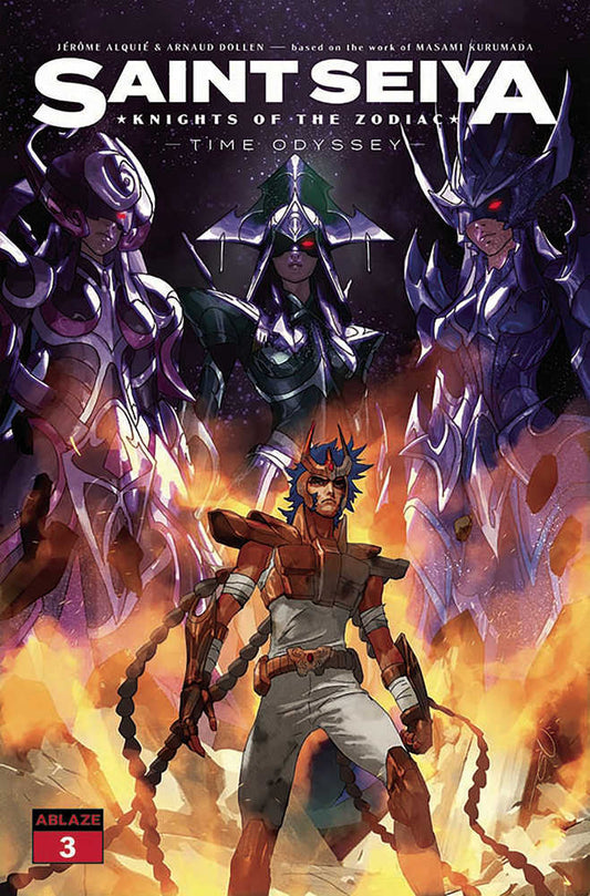 Saint Seiya Knights Of Zodiac Time Odyssey #3 Cover A Parel