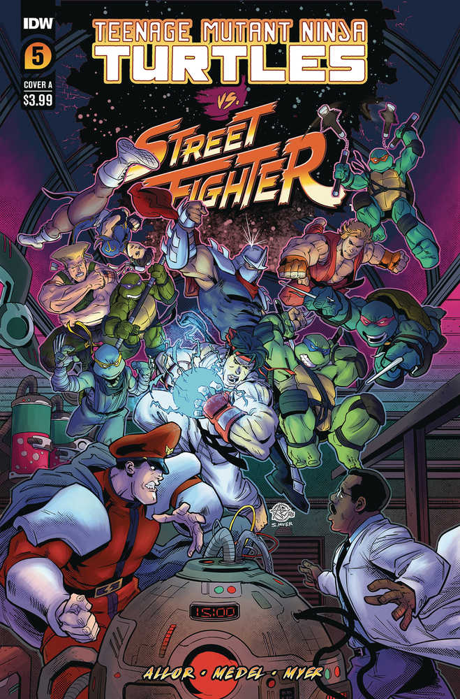 Teenage Mutant Ninja Turtles vs. Street Fighter - Comics - Image - Pop Weasel