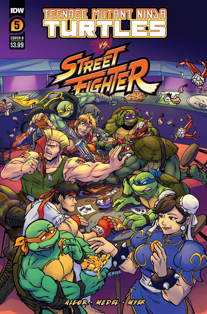 Teenage Mutant Ninja Turtles vs. Street Fighter - Comics - Image - Pop Weasel