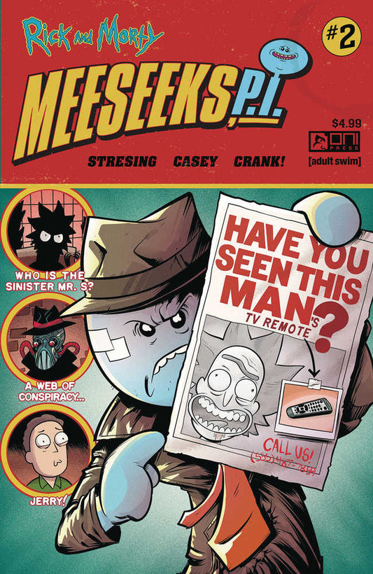 Rick And Morty Meeseeks Pi #2 Cover A Stresing (Mature)