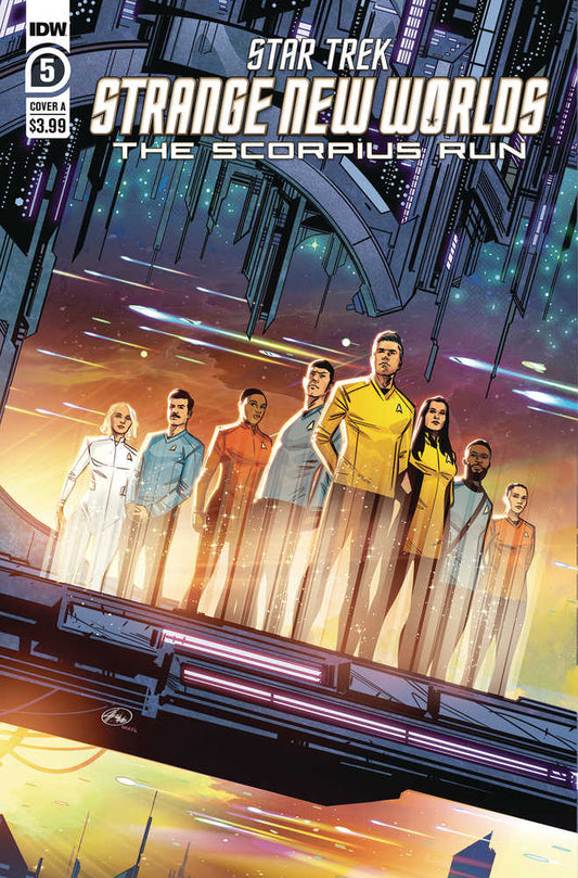 Star Trek Snw Scorpius Run #5 Cover A Hernandez