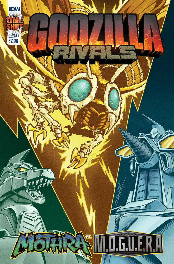 Godzilla Rivals: Mothra vs. M.O.G.U.E.R.A. Cover A (Chan) - Comics - Image - Pop Weasel