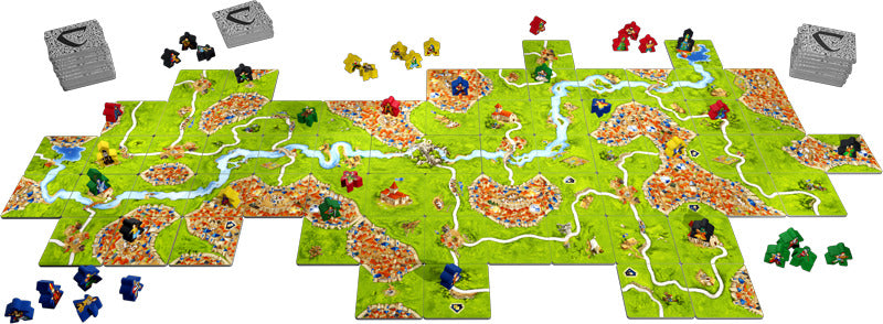 Carcassonne 20th Anniversary Edition - Board Games - Image - Pop Weasel