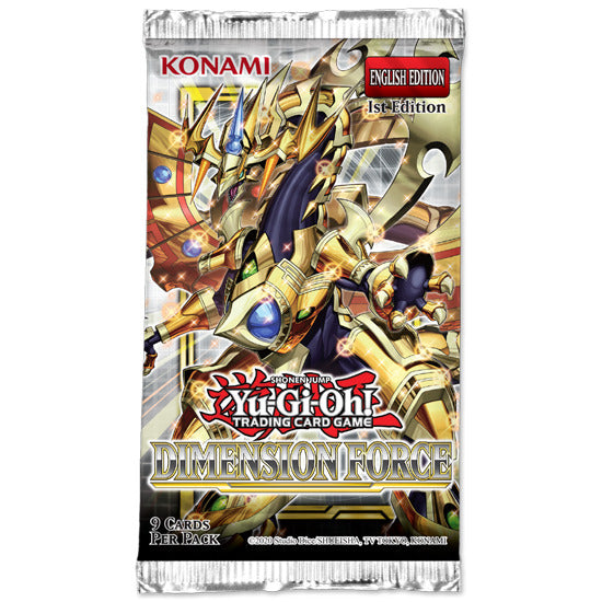 Yu-Gi-Oh! Dimension Force Booster Pack - TCG - Image - Pop Weasel