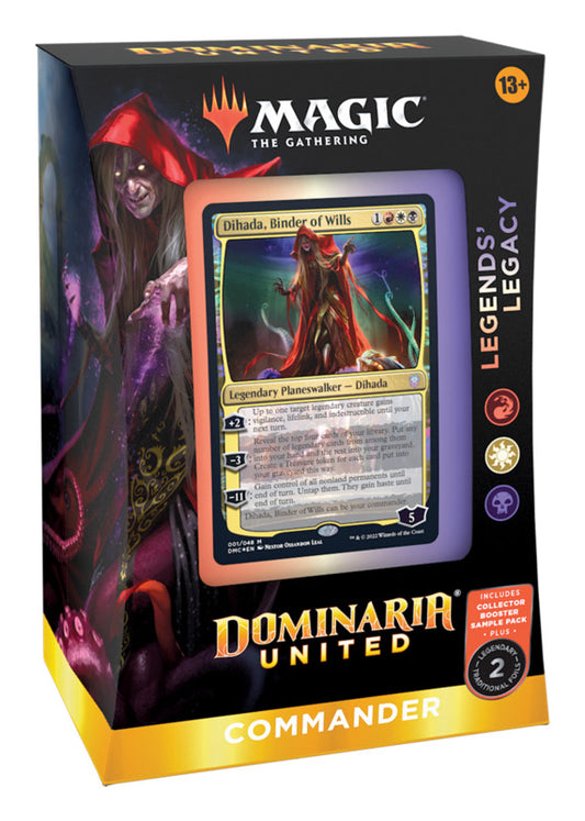 Magic The Gathering: Dominaria United Commander Deck - Legends' Legacy