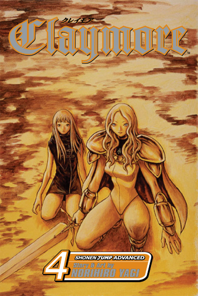 Front Cover - Claymore, Vol. 04 - Pop Weasel - Manga - Image - Pop Weasel