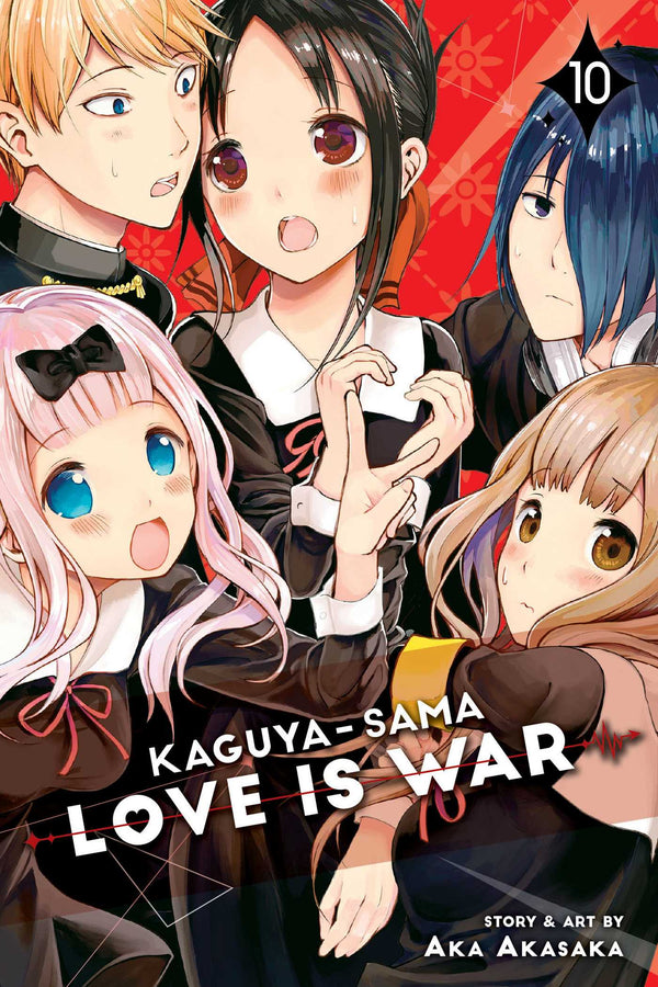 Front Cover Kaguya-sama: Love Is War, Vol. 10 ISBN 9781974706631