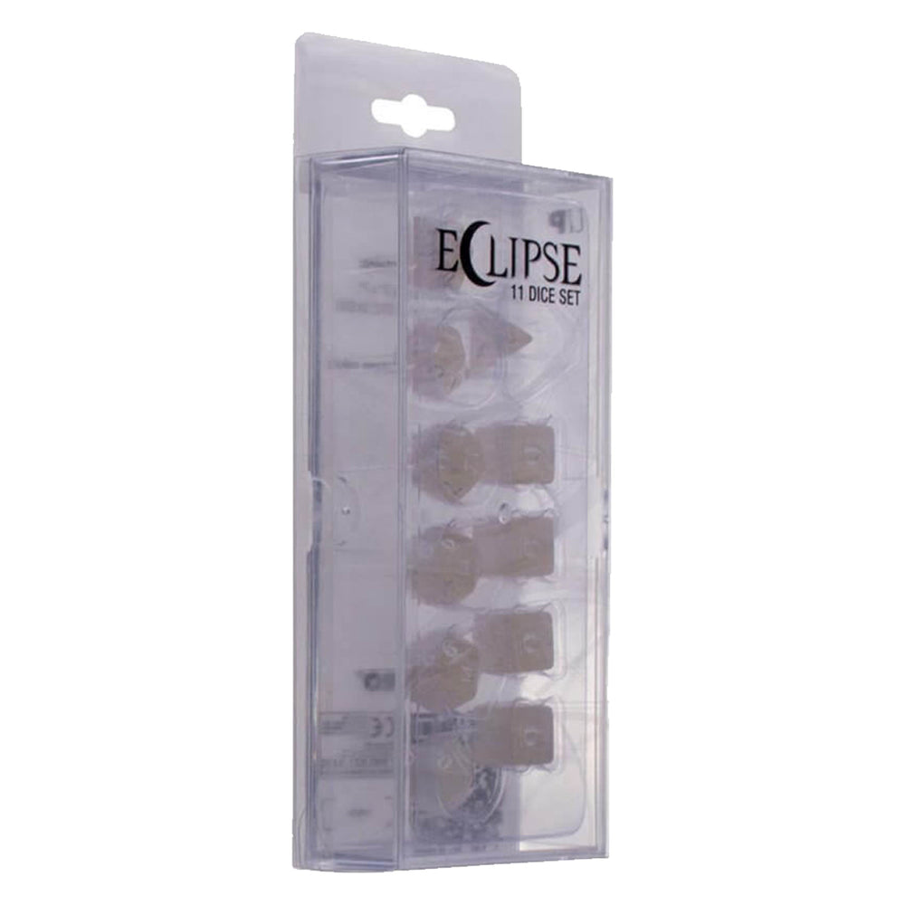 Eclipse 11 Dice Set: Arctic White - Dice & Accessories - Image - Pop Weasel