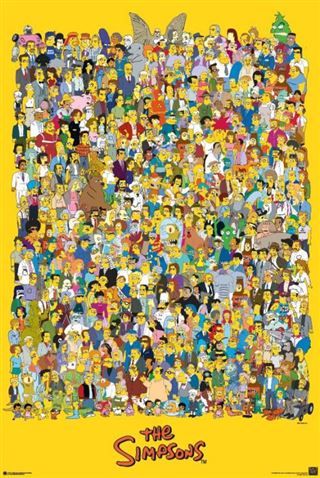 Pop Weasel Image of The Simpsons - Cast Poster - Posters - Image - Pop Weasel