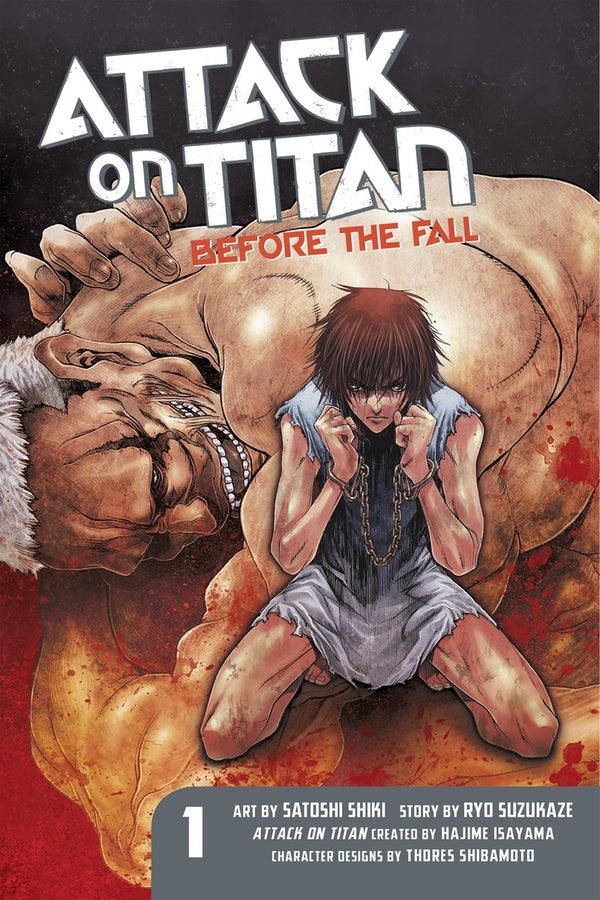 Front Cover - Attack on Titan Before The Fall Volume 01 - Pop Weasel