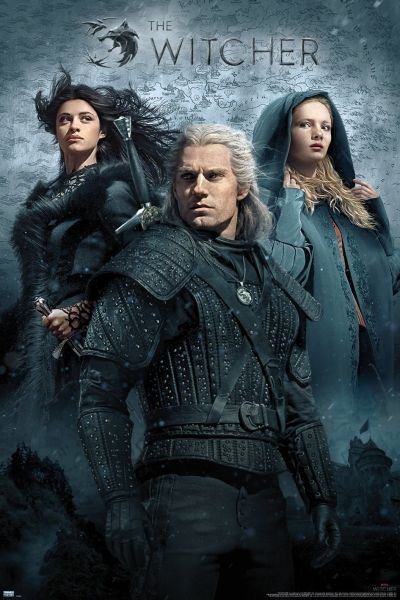Pop Weasel Image of The Witcher Cast Poster