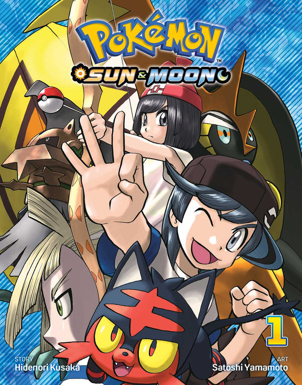 Front Cover - Pokémon: Sun & Moon, Vol. 01 - Pop Weasel