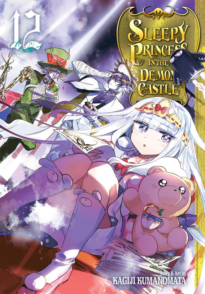 Front Cover Sleepy Princess in the Demon Castle, Vol. 12 ISBN 9781974715398 - Manga - Image - Pop Weasel