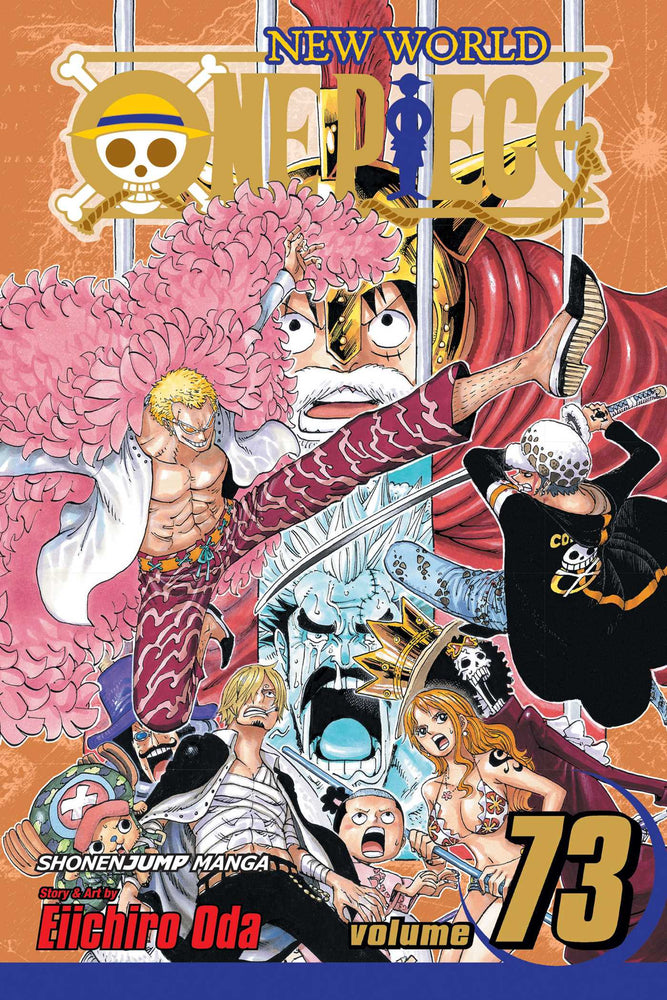 Front Cover One Piece, Vol. 73 ISBN 9781421576831 - Manga - Image - Pop Weasel