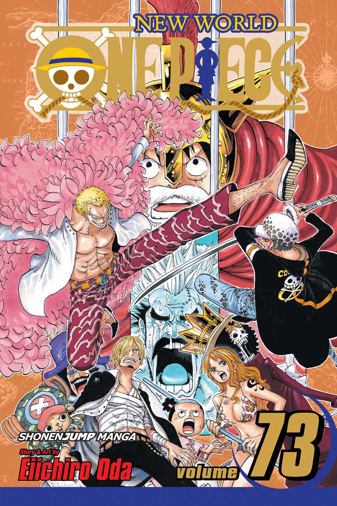 Front Cover One Piece, Vol. 73 ISBN 9781421576831