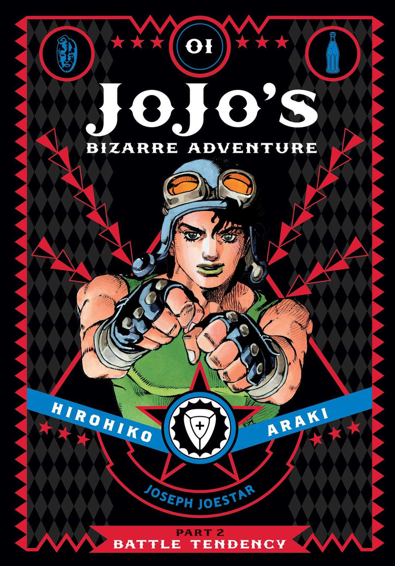 Front Cover - JoJo's Bizarre Adventure: Part 02--Battle Tendency, Vol. 01 - Pop Weasel