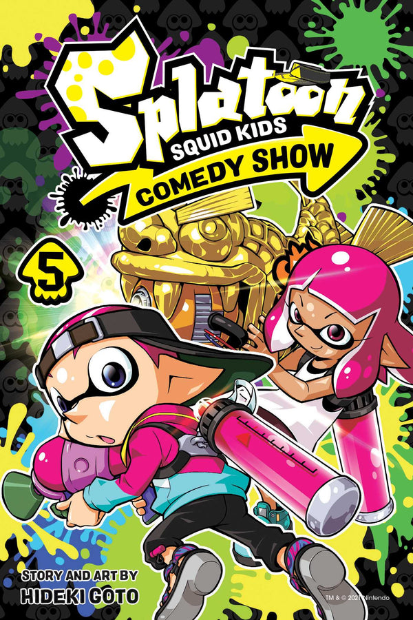 Front Cover Splatoon: Squid Kids Comedy Show, Vol. 05 ISBN 9781974722402