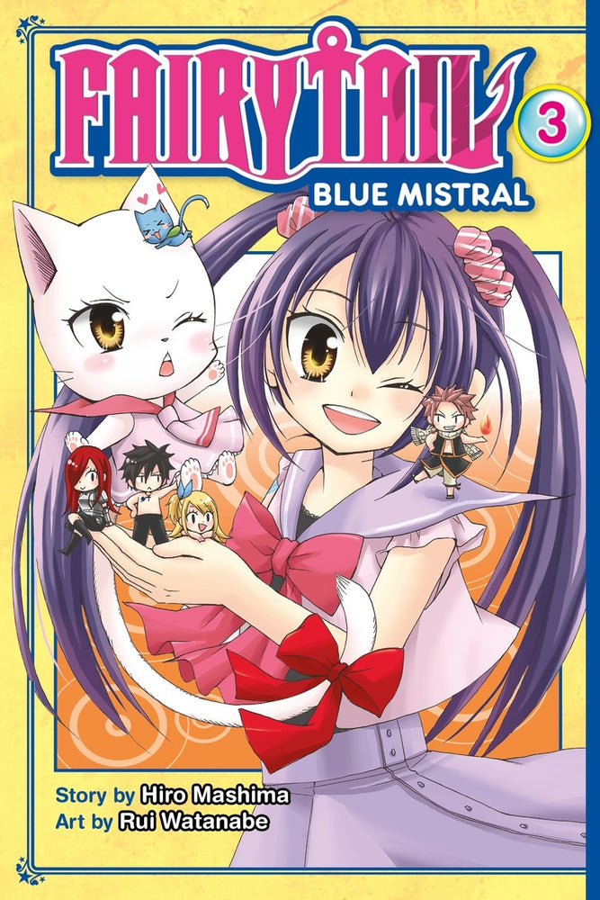 Front Cover Fairy Tail Blue Mistral 03 ISBN 9781632363183 - Manga - Image - Pop Weasel