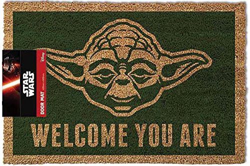 Licensed Doormat - Star Wars Yoda - Door Mat - Image - Pop Weasel