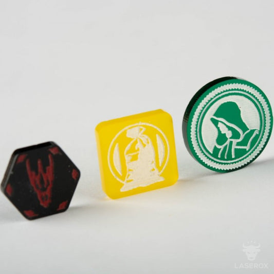 Pop Weasel Image of Laserox Inserts - The Lord of the Rings: Journeys in Middle-Earth Token Set 2