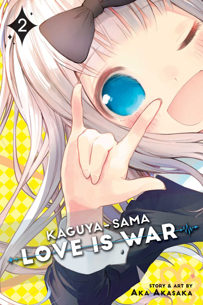 Front Cover Kaguya-sama: Love Is War, Vol. 02 ISBN 9781974700318 - Manga - Image - Pop Weasel