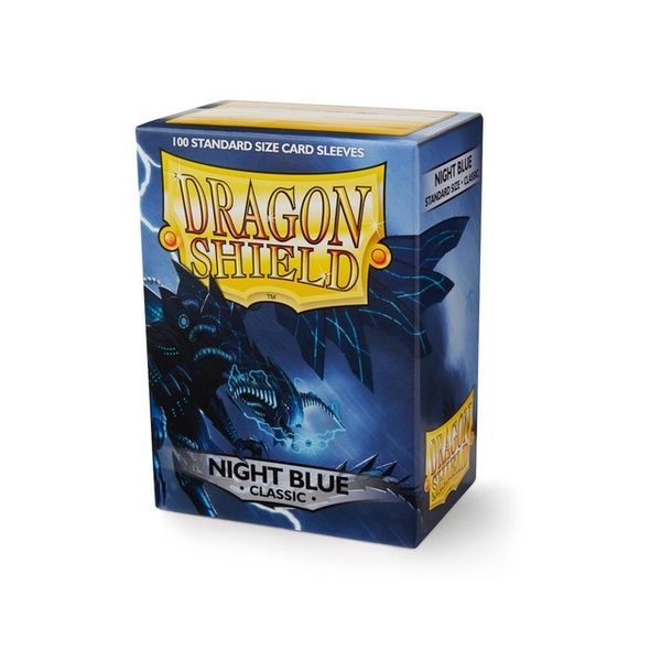 Pop Weasel Image of Sleeves - Dragon Shield - Box 100 - Night Blue - TCG Accessories - Image - Pop Weasel