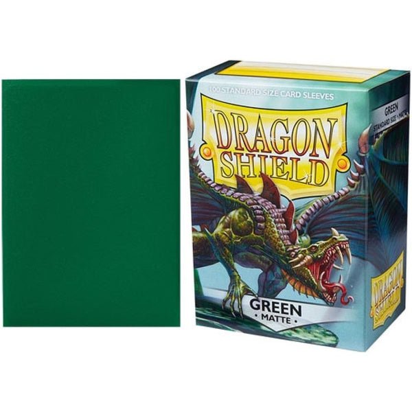 Pop Weasel Image of Sleeves - Dragon Shield - Box 100 - Green MATTE
