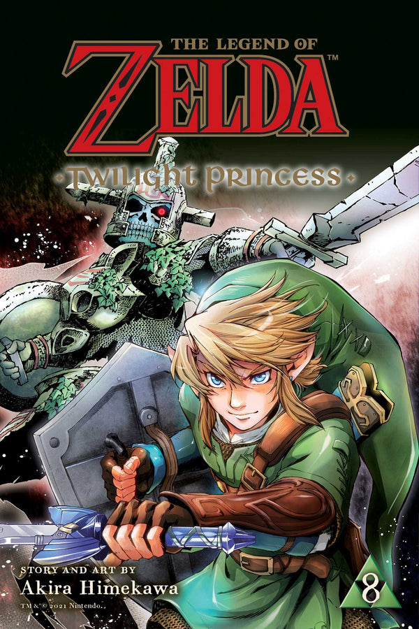 Front Cover The Legend of Zelda: Twilight Princess, Vol. 08 ISBN 9781974719822