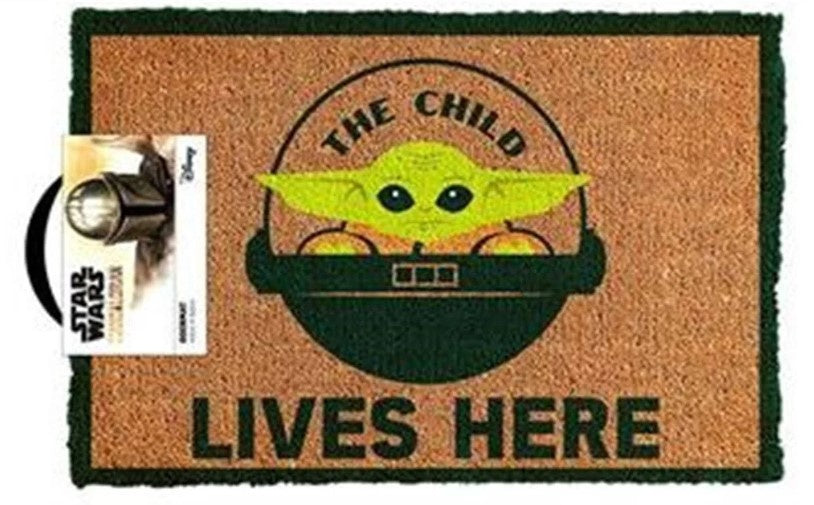 Licensed Doormat - Star Wars Mandalorian, The Child - Door Mat - Image - Pop Weasel