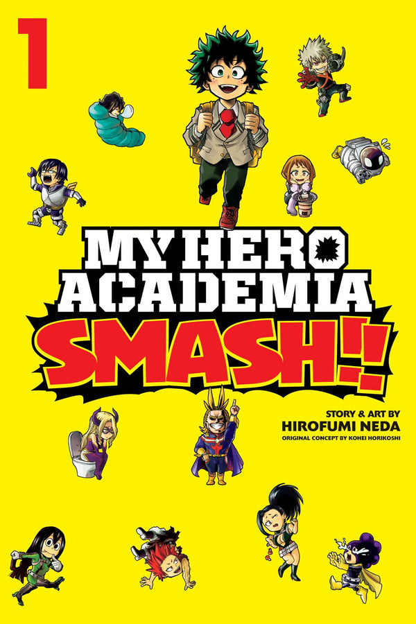 Front Cover - My Hero Academia: Smash!!, Vol. 01 - Pop Weasel