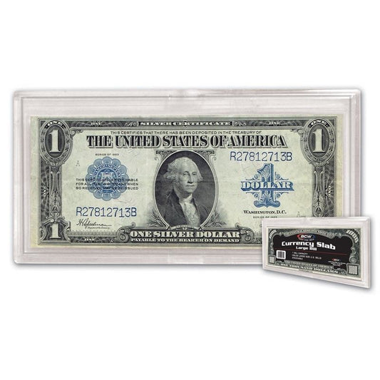 BCW Deluxe Currency Slab Large Bill