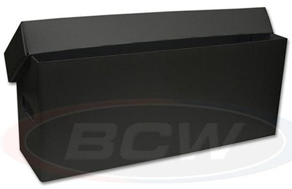 BCW Plastic 'Long' Comic Storage Box - Black