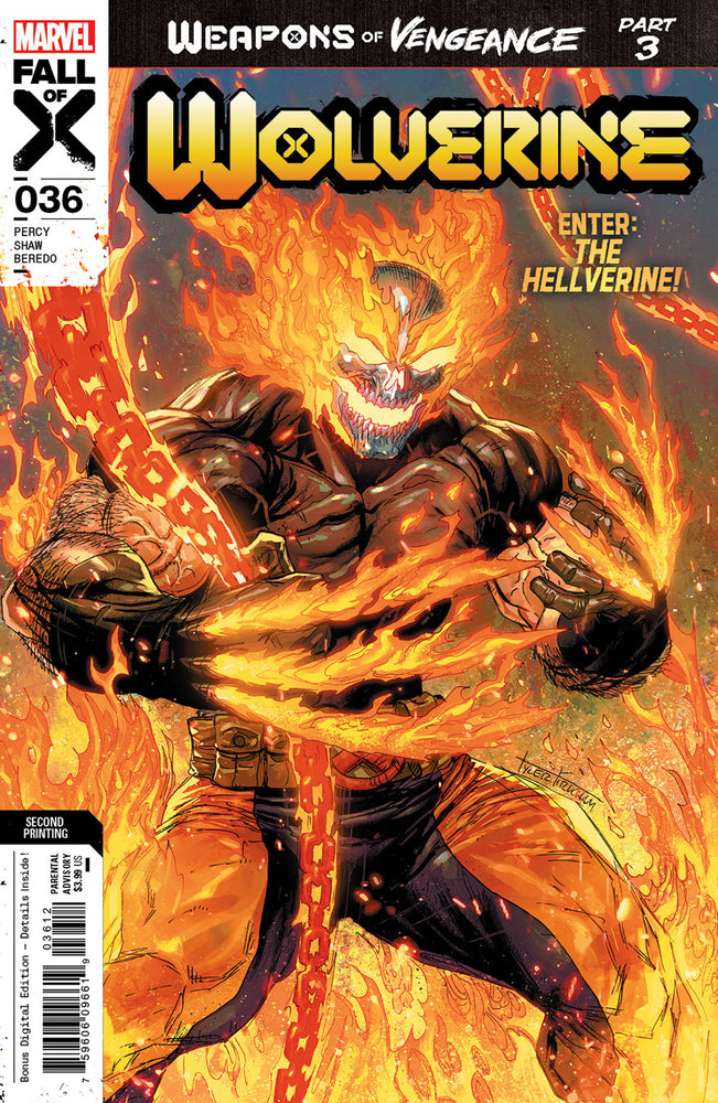Wolverine 36 Tyler Kirkham 2nd Print Variant [Fall] - Comics - Image - Pop Weasel