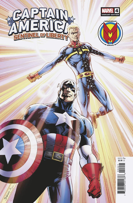 Pop Weasel Image of Captain America: Sentinel Of Liberty 4 Bagley Miracleman Variant