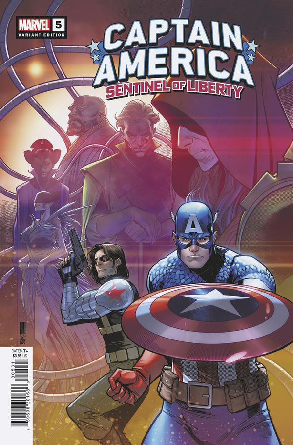 Pop Weasel Image of Captain America: Sentinel Of Liberty 5 Medina Connecting Cover Variant