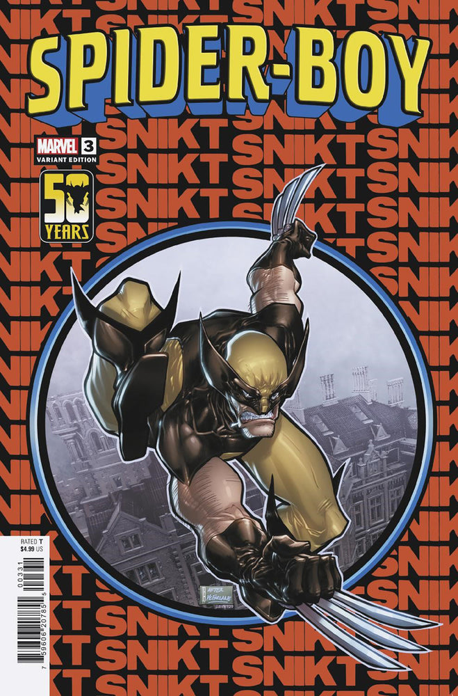 Spider-Boy 3 David Baldeon Wolverine Wolverine Wolverine Variant - Comics - Image - Pop Weasel