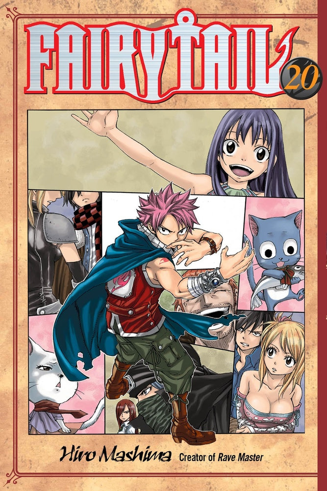 Front Cover FAIRY TAIL 20 ISBN 9781612620572 - Manga - Image - Pop Weasel