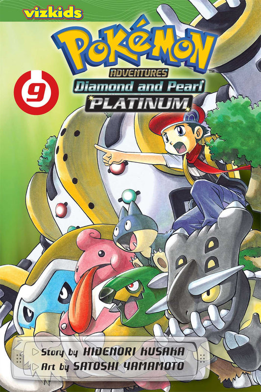 Front Cover - Pokémon Adventures: Diamond and Pearl/Platinum, Vol. 09 - Pop Weasel