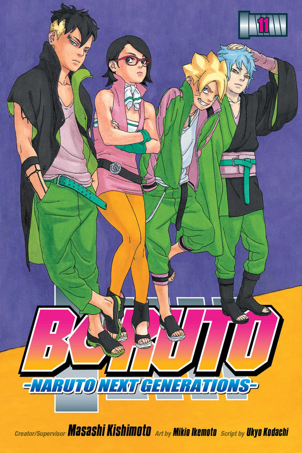 Front Cover Boruto: Naruto Next Generations, Vol. 11 ISBN 9781974720958