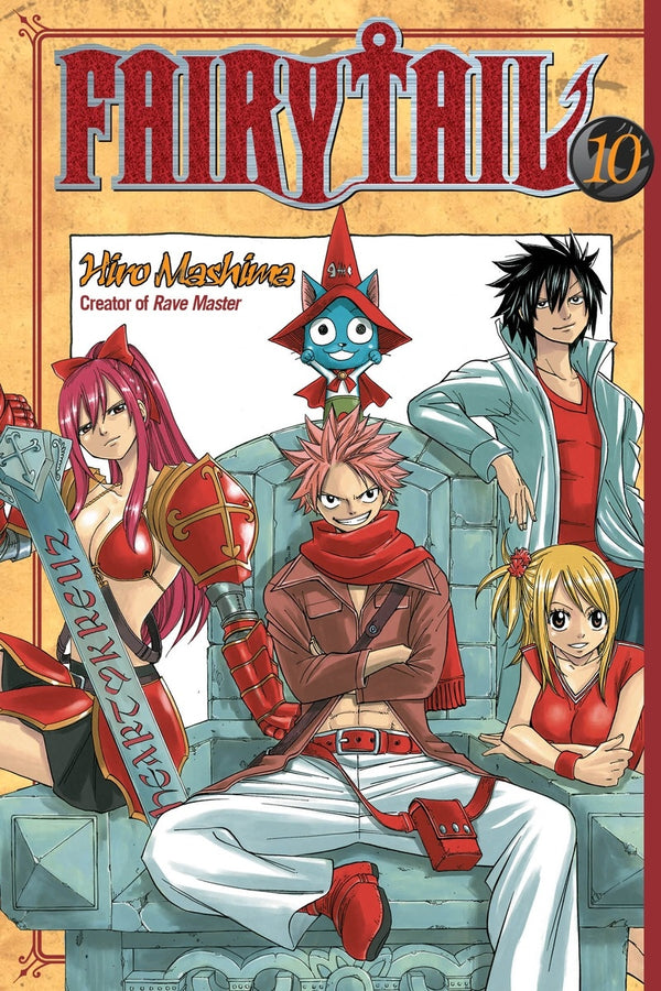Front Cover Fairy Tail 10 ISBN 9781612622811