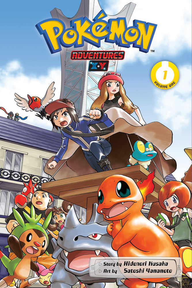 Front Cover Pokémon Adventures: X•Y, Vol. 01 ISBN 9781974725854 - Manga - Image - Pop Weasel